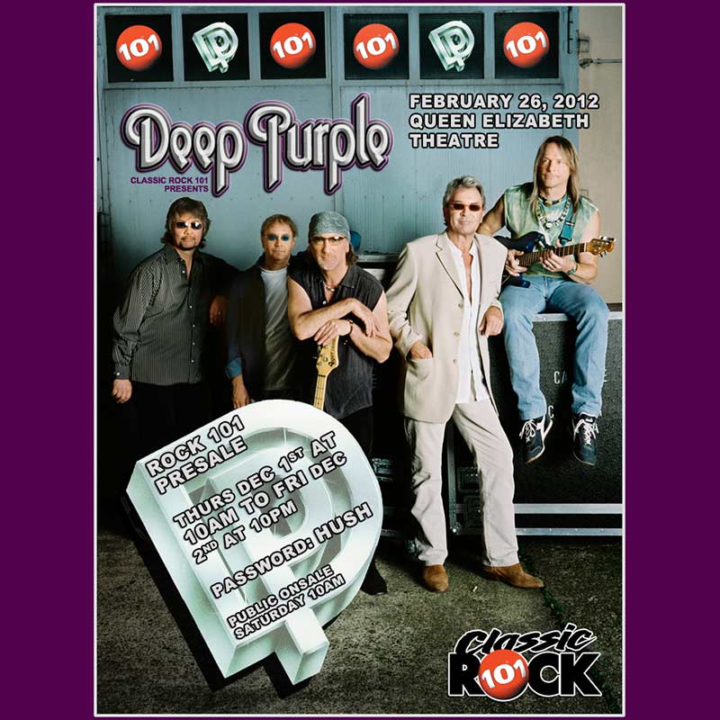 Deep Purple - концерт в Ванкувере